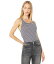 【送料無料】 スプレンディット レディース タンクトップ トップス Del Sur Ribbed Tank Lead/Stone