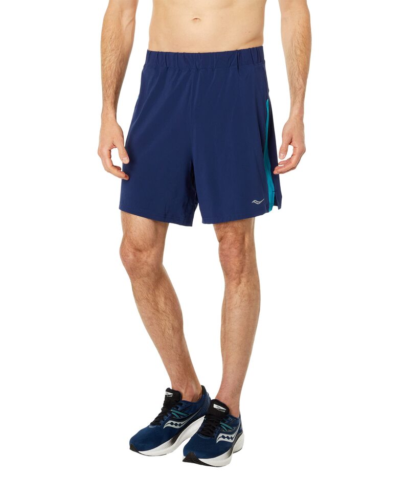 【送料無料】 サッカニー メンズ ハーフパンツ・ショーツ ボトムス Outpace 7" Shorts Sodalite