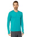 【送料無料】 サッカニー メンズ シャツ トップス Boulder Base Layer Turquoise Heather