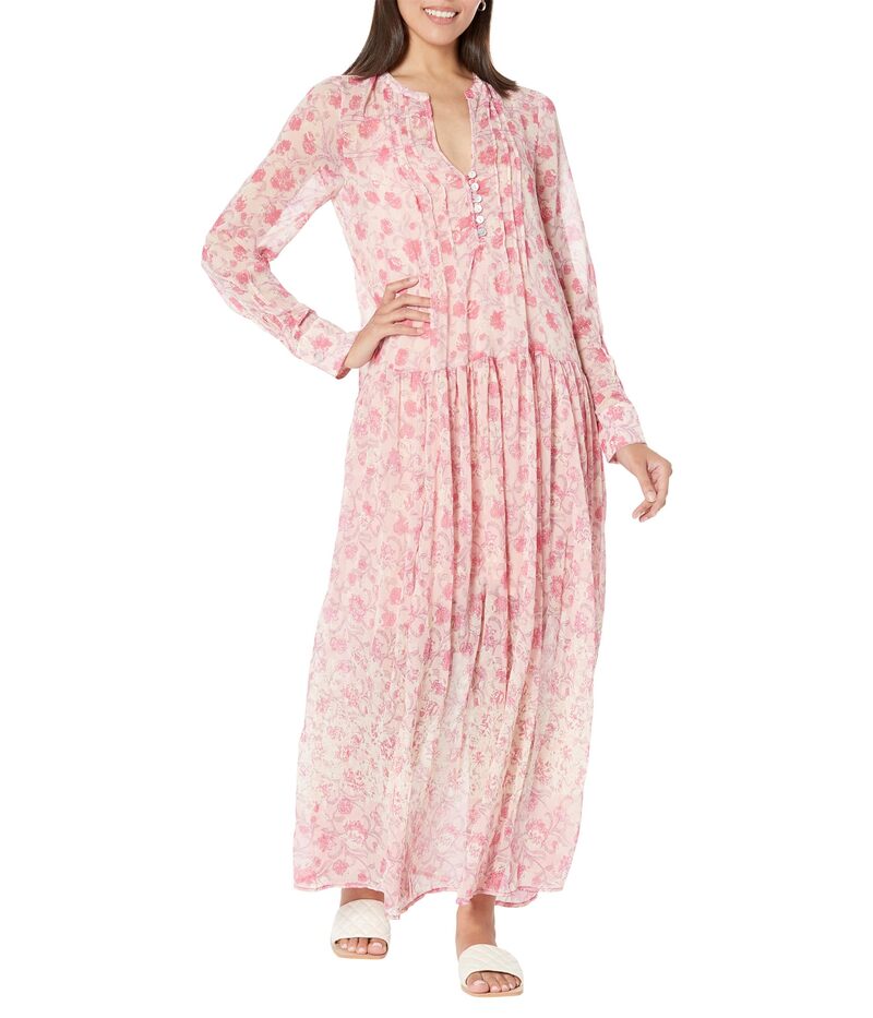 【送料無料】 フリーピープル レディース ワンピース トップス See It Through Dress Pink Rose Combo