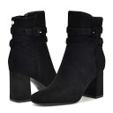 【送料無料】 ナインウェスト レディース ブーツ・レインブーツ シューズ Quena 9X9 Black Suede(4)