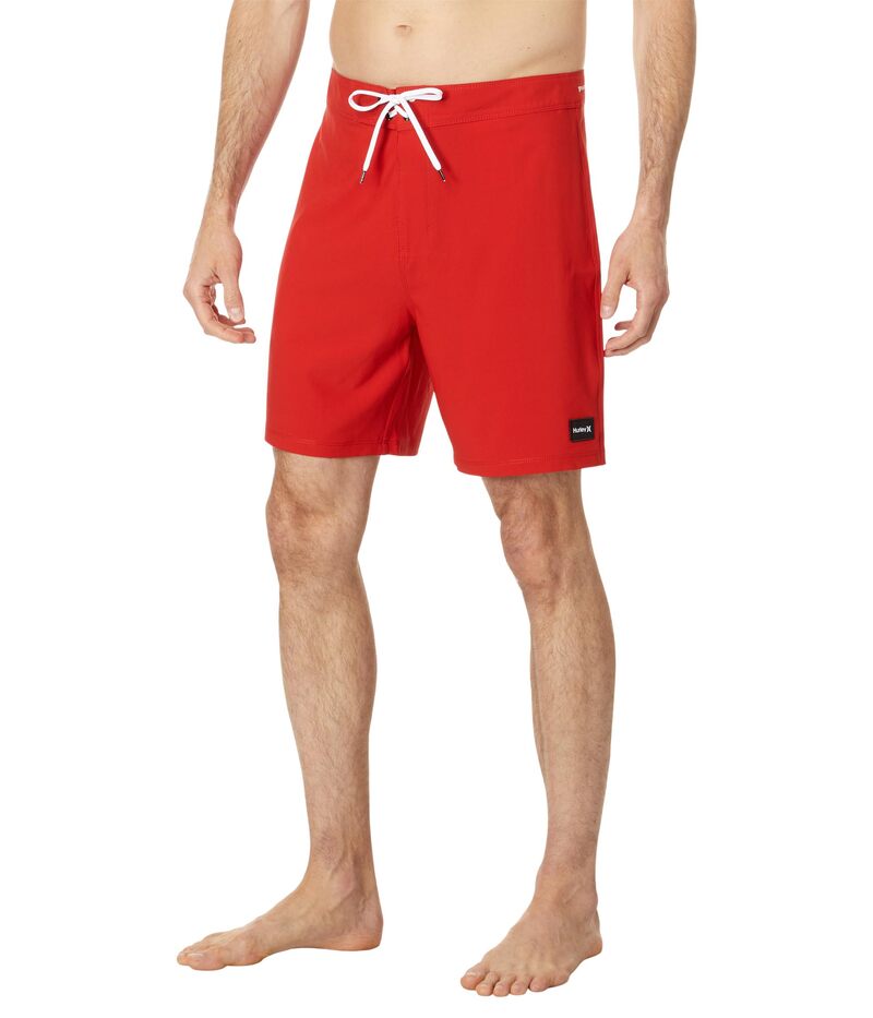 【送料無料】 ハーレー メンズ ハーフパンツ・ショーツ 水着 Phantom-Eco One & Only Solid 18" Boardshorts Unity Red