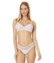 【送料無料】 コサベラ レディース ブラジャー アンダーウェア Sutra Snake Print Triangle Bralette White