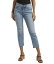 【送料無料】 ジャグジーンズ レディース デニムパンツ ボトムス Petite Ruby Mid-Rise Straight Cropped Jeans Nomadic Blue