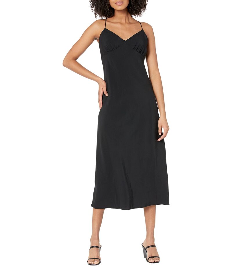 【送料無料】 メイドウェル レディース ワンピース トップス Layton Midi Slip Dress True Black