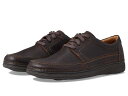 【送料無料】 クラークス メンズ スニーカー シューズ Nature 5 Lo Dark Brown Leather