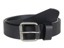 yz t[VC Y xg ANZT[ Washington Leather Belt Black