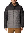 【送料無料】 コロンビア メンズ コート アウター Grand Trek II Down Hooded Jacket City Grey/Shark