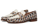 【送料無料】 コールハーン レディース スリッポン・ローファー シューズ Lux Pinch Penny Loafer Rattan Printed Leather(4)