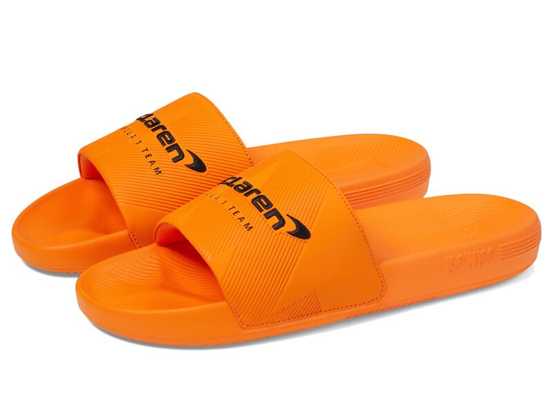 yz P[XCX Y T_ V[Y Slide Sandal X McLaren Papaya