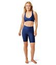 【送料無料】 カーブデザイン レディース ボトムスのみ 水着 Lucie Compression Shorts Navy