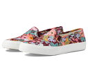 【送料無料】 ケッズ レディース スニーカー シューズ Keds x Rifle Paper Co. - Double Decker Garden Party Burgundy