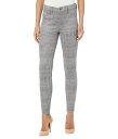 【送料無料】 リヴァプール ロサンゼルス レディース カジュアルパンツ ボトムス Madonna Skinny Grey/Blue Glen Plaid