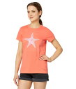 【送料無料】 ライフイズグッド レディース シャツ トップス Primal Starfish Crusher Tee Mango Orange