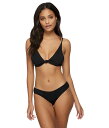 【送料無料】 オニール レディース トップのみ 水着 Saltwater Solids Pismo Top Black