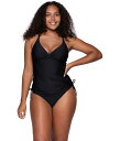 【送料無料】 サンセッツ レディース トップのみ 水着 Cassie Tankini Black