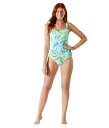 【送料無料】 トッミーバハマ レディース 上下セット 水着 Island Cays Seafronds Reversible Lace Back One-Pie...