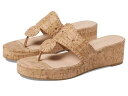 【送料無料】 ジャックロジャース レディース ヒール シューズ Jacks Mid Wedge Cork Cork/Cork