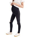 【送料無料】 メイドウェル レディース デニムパンツ ジーンズ ボトムス Maternity Over-the-Belly Skinny Jeans in Black Sea Black Sea