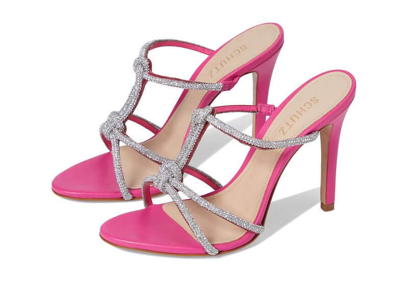 【送料無料】 シュッツ レディース ヒール シューズ Naia Paradise Pink/Cristal