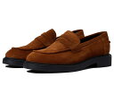 【送料無料】 ヴァガボンド レディース スリッポン・ローファー シューズ Alex W Suede Penny Loafer Cognac
