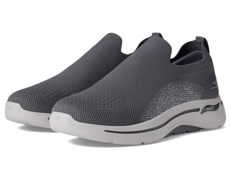  スケッチャーズ メンズ スニーカー シューズ Go Walk Arch Fit - 216136 Charcoal