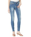 【送料無料】 トゥルーレリジョン レディース デニムパンツ ボトムス Halle Mid-Rise Super Skinny Super T in Medium Wash Medium Wash