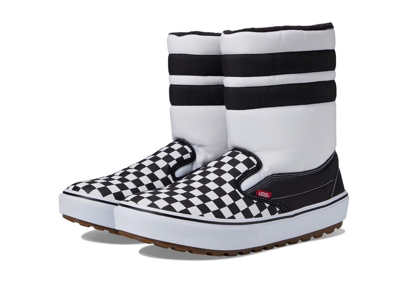 ヴァンズ スノーブーツ レディース 【送料無料】 バンズ レディース ブーツ・レインブーツ シューズ Slip-On Snow Boot VansGuard Checkerboard