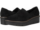 【送料無料】 クラークス レディース ヒール シューズ Airabell Mid Black Suede