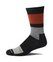 yz X}[gE[ Y C A_[EFA Everyday Blocked Stripe Crew Socks Charcoal