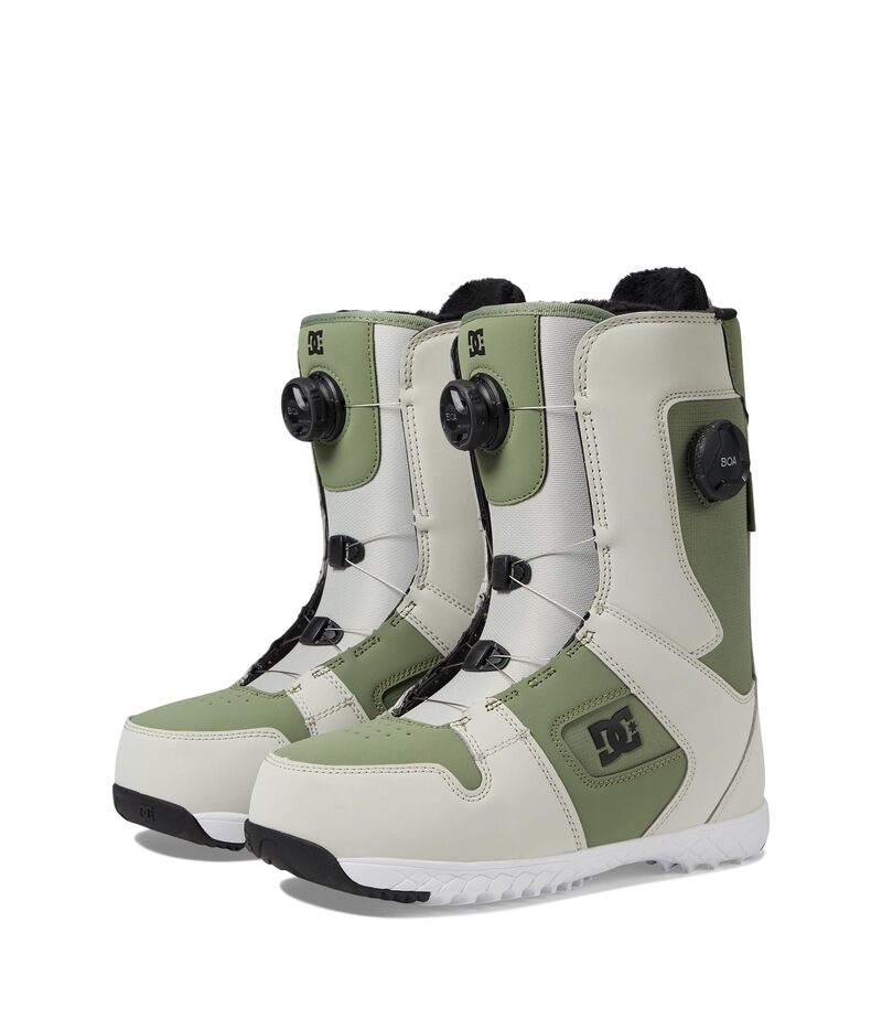 デイシー 【送料無料】 ディーシー レディース ブーツ・レインブーツ シューズ Phase BOA Pro Snowboard Boots Light Olive/Oyster