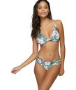 【送料無料】 オニール レディース トップのみ 水着 Bellamy Floral Pismo Top Jade