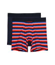 【送料無料】 サイコバニー メンズ ボクサーパンツ アンダーウェア 2-Pack Cotton Modal Boxer Briefs Mixed Pink/Navy