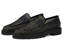 【送料無料】 スチュアート ワイツマン レディース スリッポン・ローファー シューズ Parker Lift Loafer Black