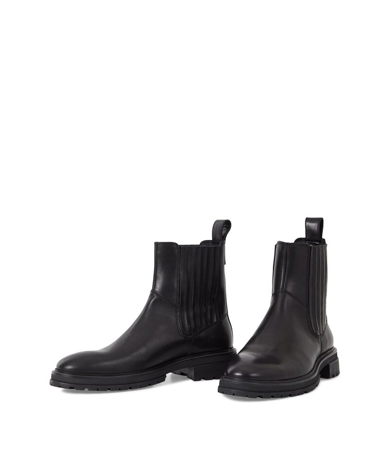 yz @K{h Y u[cECu[c V[Y Johnny 2.0 Warm Lined Leather Chelsea Boot Black