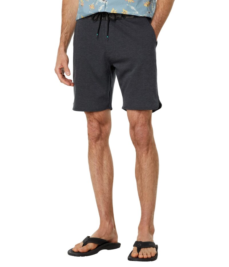 【送料無料】 ヴィスラ メンズ ハーフパンツ・ショーツ ボトムス Locker Eco 18.5" Sofa Surfer Shorts Black Heather