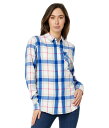 【送料無料】 スパイダー レディース シャツ トップス Feb Flannel Shirt Snow