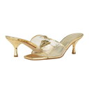 【送料無料】 ゲス レディース ヒール シューズ Lusie Gold Mirror Metallic