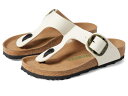 【送料無料】 ビルケンシュトック レディース サンダル シューズ Gizeh Big Buckle Canvas Eggshell Canvas