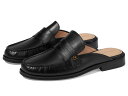 【送料無料】 コールハーン レディース スリッポン・ローファー シューズ Lux Pinch Penny Mule Black Leather