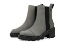 【送料無料】 ソレル レディース ブーツ・レインブーツ シューズ Joan Now Chelsea Quarry/Black