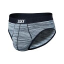 【送料無料】 サックスアンダーウェアー メンズ ブリーフパンツ アンダーウェア Ultra Brief Fly Space Dye Heather/Blue