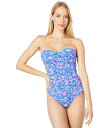 【送料無料】 リリーピュリッツァー レディース 上下セット 水着 Flamenco One-Piece Blue Peri Takin It Easy