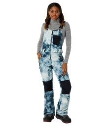 【送料無料】 ボルコム レディース カジュアルパンツ ボトムス Swift Bib Overalls Storm Tie-Dye