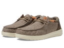 【送料無料】 ヘイデュード メンズ スリッポン・ローファー シューズ Wally Grip Wool Tan