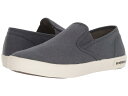  シービーズ メンズ スニーカー シューズ Baja Slip On Classic Slate Navy Vintage Wash Linen