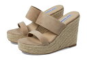  スティーブ マデン レディース ヒール シューズ Sunrise Wedge Sandal Tan Suede