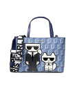 【送料無料】 カール ラガーフェルド レディース ハンドバッグ バッグ Maybelle Tote Indigo
