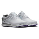 【送料無料】 フットジョイ レディース スニーカー シューズ Pro/SL Boa Golf Shoes - Previous Season Style White/Purple