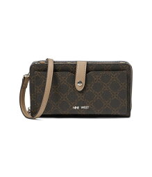 【送料無料】 ナインウェスト レディース ハンドバッグ バッグ Waylynn Slg Tech Crossbody Brown Logo/Latte